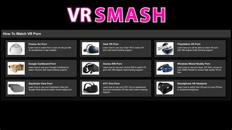 v porn|VRSmash: VR Porn Videos